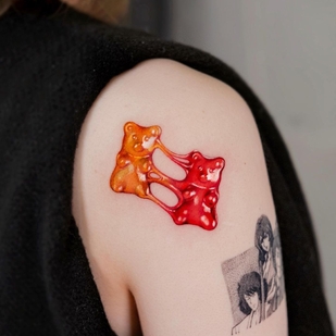 Female Color  tattoo on Shoulder #63502 | Tattoo Artist Neuneu Wu