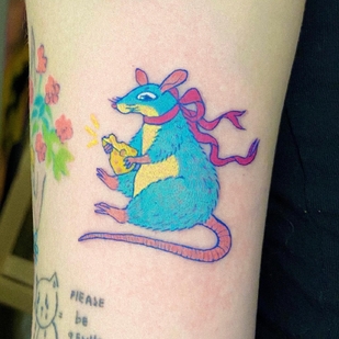 Female Color Illustrative tattoo on Forearm #63529 | Tattoo Artist marta.tatts