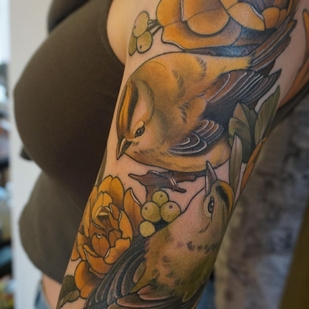 Female Color Neo-traditional tattoo on Shoulder #63781 | Tattoo Artist Melise Hill