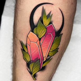 Female Color Neo-traditional tattoo on Forearm #63839 | Tattoo Artist Matthew Wright