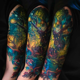tattoo #7261 | Tattoo Artist Nika Samarina