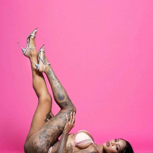 🔥 Hot photos, model's portfolio  #7385 Tattoo model Shawna Grenshaw