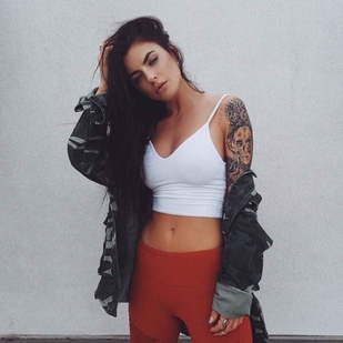 🔥 Hot photos, model's portfolio  #7179 Tattoo model Kylie Rae Hall