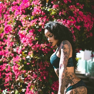 🔥 Hot photos, model's portfolio  #7411 Tattoo model Shawna Grenshaw