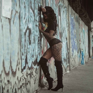 🔥 Hot photos, model's portfolio  #7415 Tattoo model Shawna Grenshaw