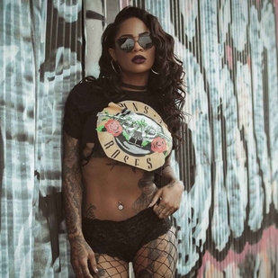 🔥 Hot photos, model's portfolio  #7423 Tattoo model Shawna Grenshaw