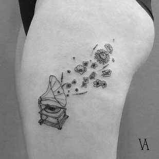 tattoo #7811 | Tattoo Artist Violeta Arus