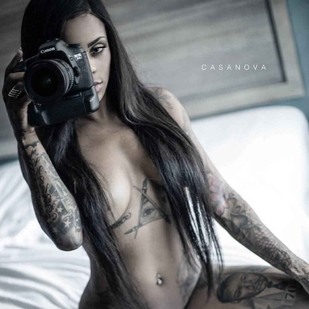 🔥 Hot photos, model's portfolio  #7429 Tattoo model Shawna Grenshaw
