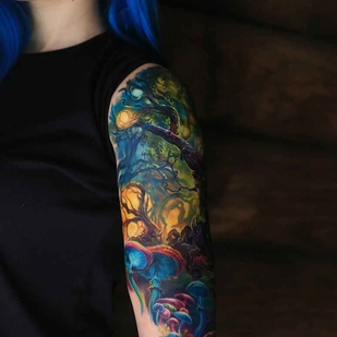 tattoo #7257 | Tattoo Artist Nika Samarina