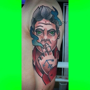 tattoo #7697 | Tattoo Artist Dmitriy Chernov