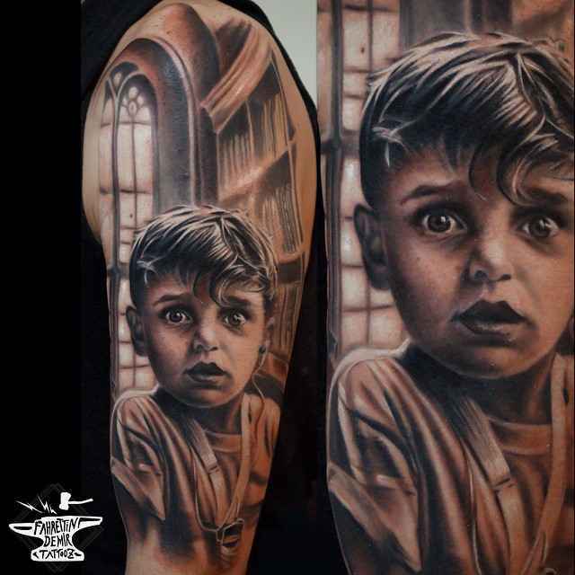 Tattoo artist Fahrettin Demir color and black&grey realistic tattoo | Istanbul, Turkey 
