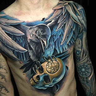tattoo #16826 | Tattoo Artist Julian Corpsepainter Siebert