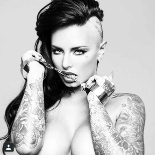 🔥 Hot photos, model's portfolio  #16873 Tattoo model Christy Mack