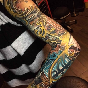 tattoo #16828 | Tattoo Artist Julian Corpsepainter Siebert