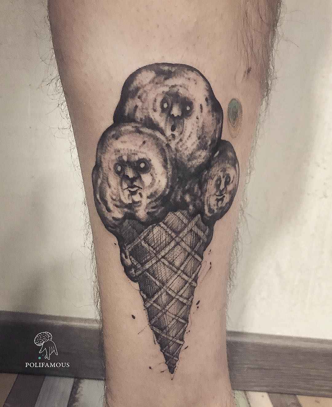 Tattoo artist Conio black authors sketch style tattoo - abstract, surrealistic | Milan, Italy