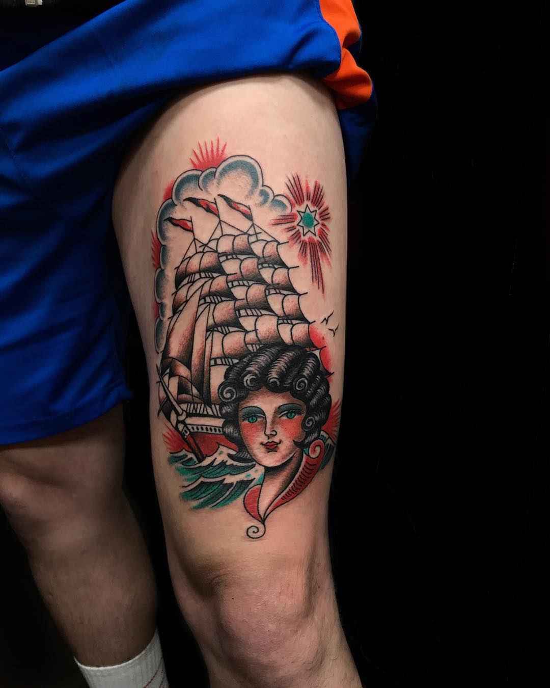 Traditional tattoos by Dmitriy Rechnoy | iNKPPL