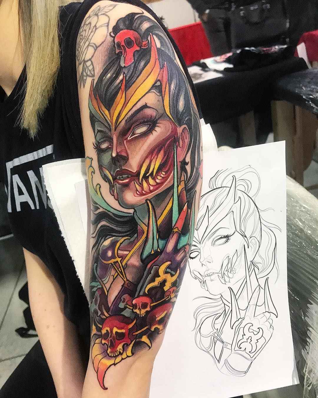 Neo Traditional Tattoos By Isnard Barbosa