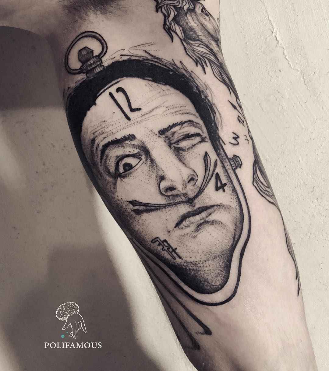 Tattoo artist Conio black authors sketch style tattoo - abstract, surrealistic | Milan, Italy