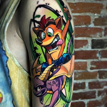 Stunning tattoos by Polish tattoo artist Aleksandra Kozubska