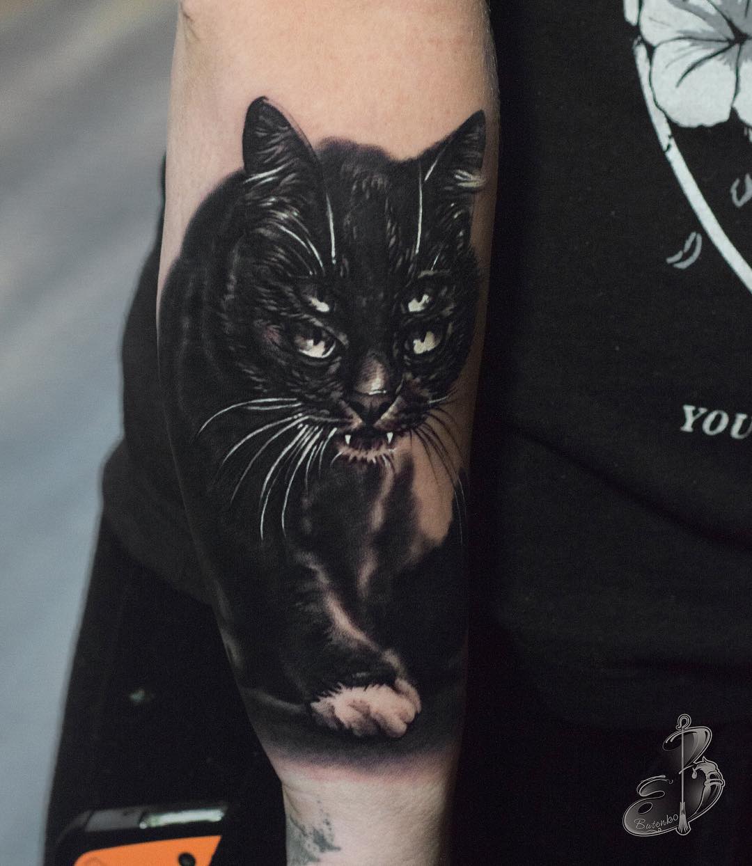 Tattoo artist Sergey Butenko, authors color and black and grey realistic tattoo | Wroclaw, Poland