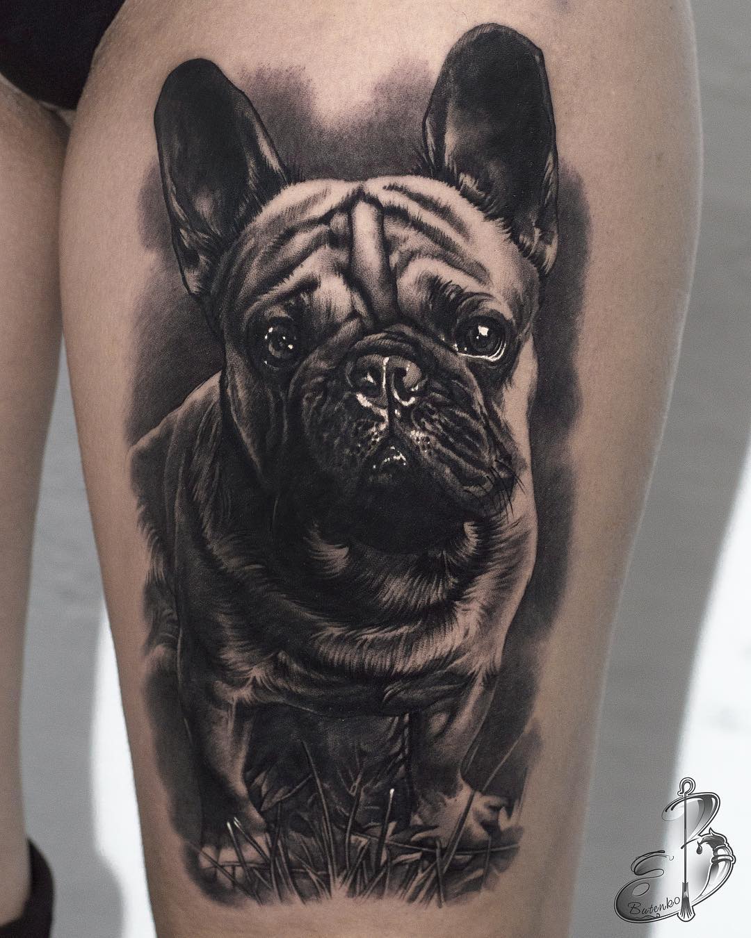 Tattoo artist Sergey Butenko, authors color and black and grey realistic tattoo | Wroclaw, Poland