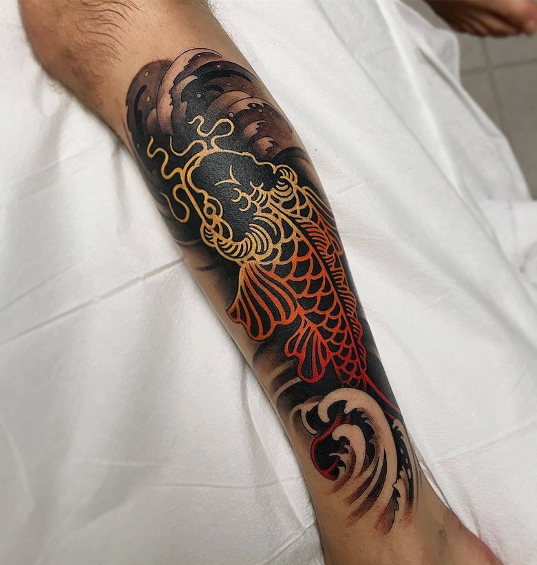 Experiments with traditional tattoo - Jake Gordon