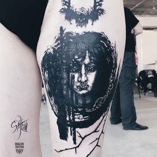 tattoo #28493 | Tattoo Artist Anastasia Salem