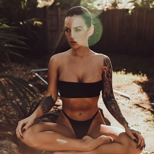 🔥 Hot photos, model's portfolio  #34774 Tattoo model Kayla Lauren