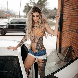 🔥 Hot photos, model's portfolio  #35325 Tattoo model Dom