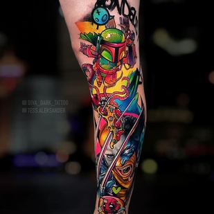 tattoo #49858 | Tattoo Artist Aleksandr Teslin