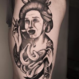 tattoo #51784 | Tattoo Artist Yuliya Levickaya