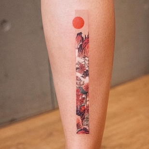 Female Color  tattoo #51930 | Tattoo Artist Franky Yang