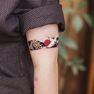 Female Color  tattoo on Shoulder #51921 | Tattoo Artist Franky Yang