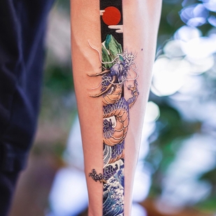 Female Color  tattoo on Forearm #51926 | Tattoo Artist Franky Yang