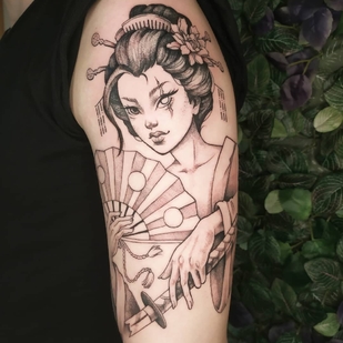 tattoo #52328 | Tattoo Artist Nastya Bozhenova