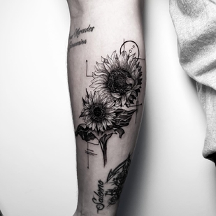 Female Black  tattoo on Forearm #64039 | Tattoo Artist KathePla