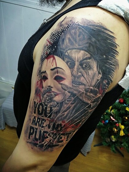 Tattoo Idea # Tattoo Artist BUFFOON-TATTOO studio