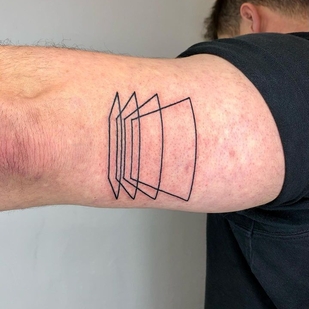 Black  tattoo on Shoulder #64111 | Tattoo Artist crooked_gun