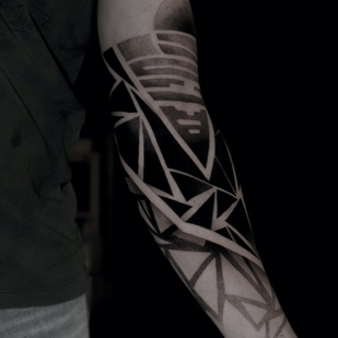 Female Black Ornamental tattoo on Forearm #64440 | Tattoo Artist Alex White