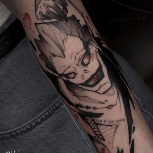 Anime tattoo #64531 | Tattoo Artist Mihail Morrison