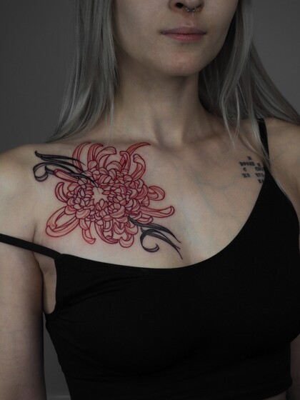 Tattoo Idea # Tattoo Artist Inna Mirova 