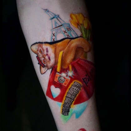 Tattoo Idea # Tattoo Artist Lina Fiopentova