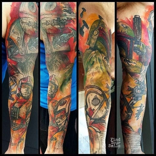 tattoo #10017 | Tattoo Artist Russell Van Schaick