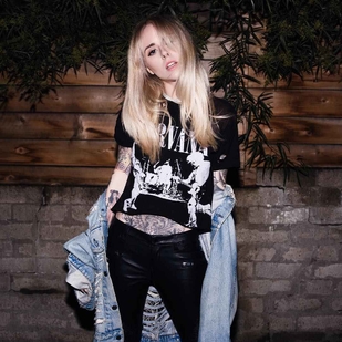 🔥 Hot photos, model's portfolio  #8745 Tattoo model Alysha Nett