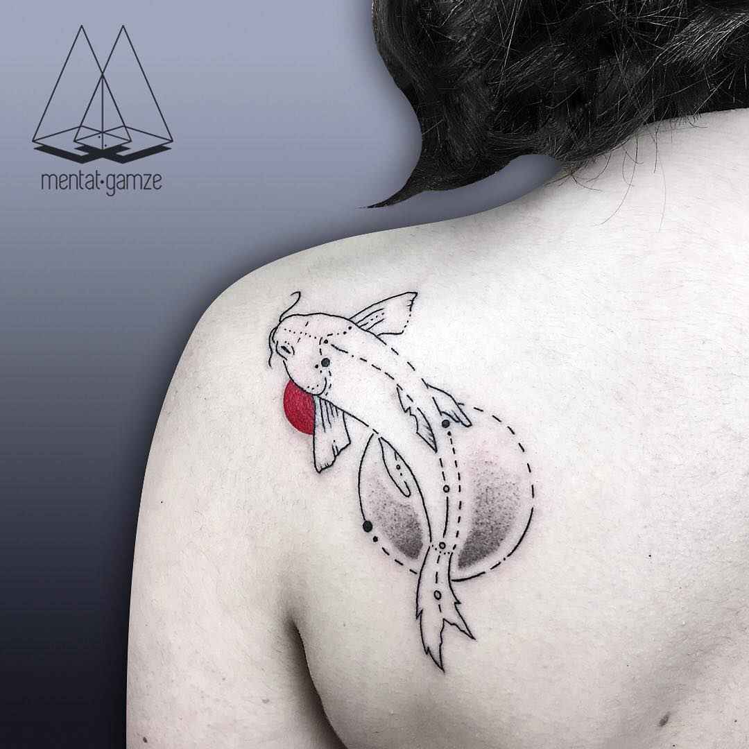 Elevate by B - Dainty, decorative koi fish tattoo ✨ I... | Facebook