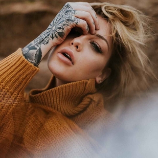 🔥 Hot photos, model's portfolio  #9397 Tattoo model Samii Ryan