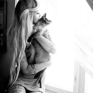 🔥 Hot photos, model's portfolio  #8671 Tattoo model Sara Fabel