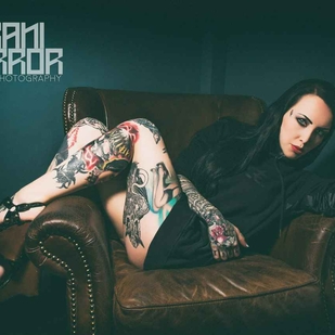 🔥 Hot photos, model's portfolio  #9419 Tattoo model Makani Terror