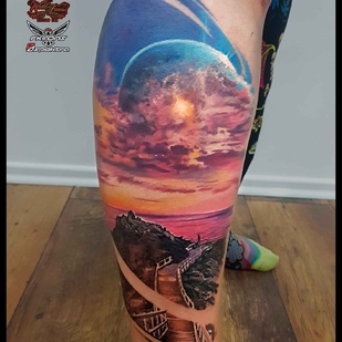 tattoo #7877 | Tattoo Artist Aleksandr Sigal Romashev