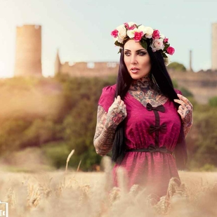 🔥 Hot photos, model's portfolio  #9413 Tattoo model Makani Terror